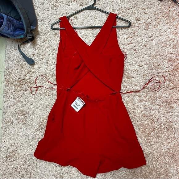 Red Romper - Picture 2 of 7